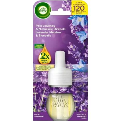 Air Wick Elektrischer Lufterfrischer Nachfüllpackung Lavendelfelder & Glockenblumen 19 ml (1/5)