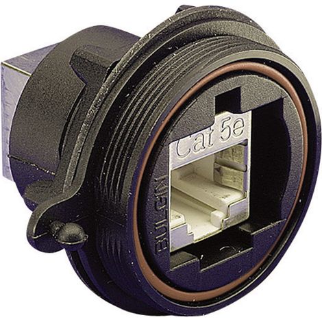Bulgin PX0833 Sensor-/Aktor-Einbausteckverbinder  Buchse, Einbau  Polzahl Sensoren: 8P8C 1 St.
