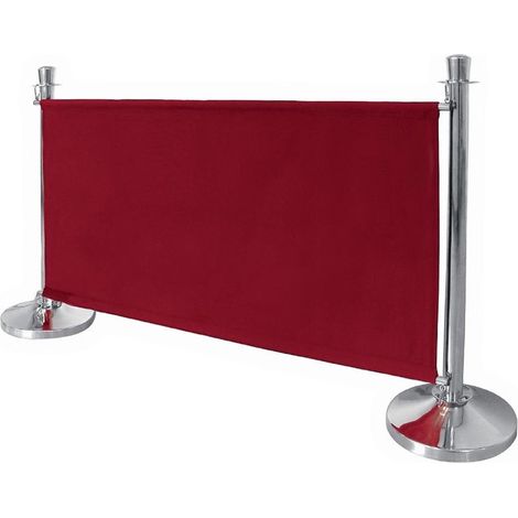 Barrière en toile rouge - BOLERO (1/5)
