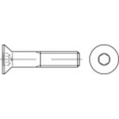 TOOLCRAFT 1069036 Viti svasate M3 10 mm Interno Esagonale Acciaio inox A2 100 pz.