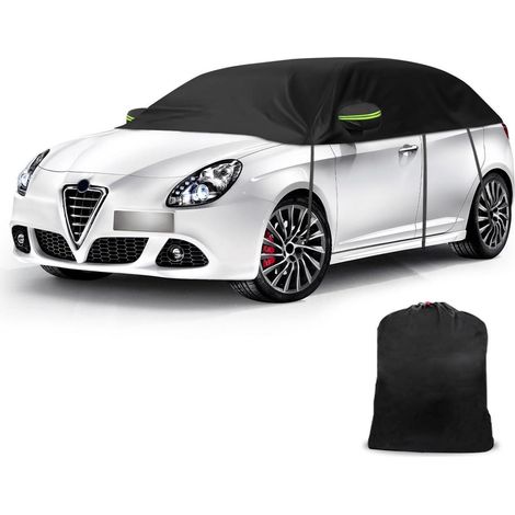 Halbe Autoabdeckung für Alfa Romeo Giulietta 2010-2020, wasserdicht, winddicht, mit Reflektor (1/5)