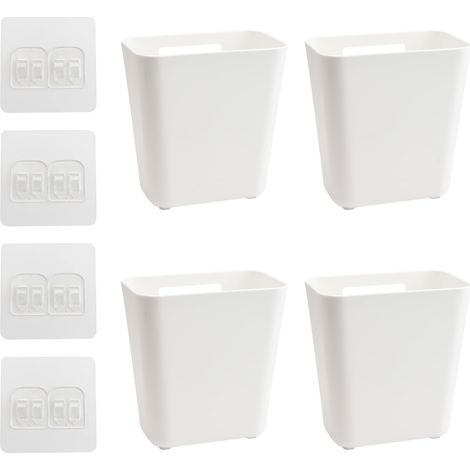 Boîte de rangement murale, adaptée aux salles de bains et aux toilettes, pouvant contenir des objets tels que les télécommandes (1/5)