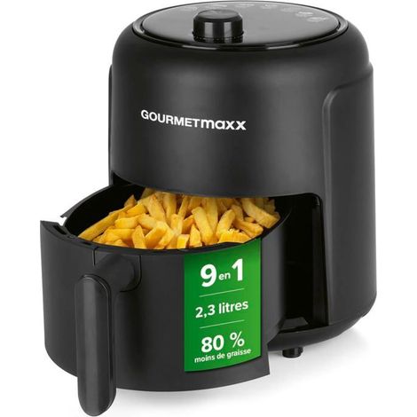 Friteuse à Air Chaud - BITI'S - 2,3L - 1000 Watts - Minuterie - Noir (1/5)