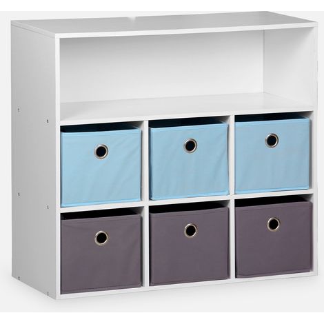 Mueble infantil con 6 cestas (1/5)