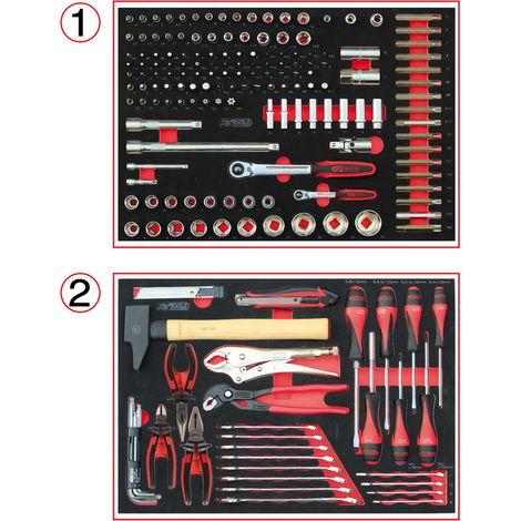 KS Tools - Composition d’outils pour servante 184 pièces - 714.0184