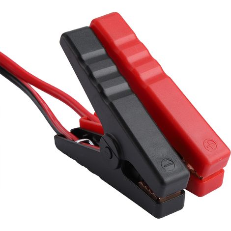 2,5 m lange Starthilfekabel mit Klemmen für die Autobatterie im Notfall (1/5)