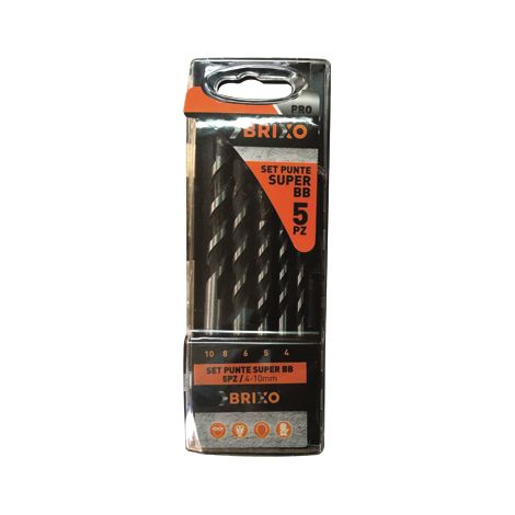 SET PUNTE SUPER BB 4-10MM PZ.5