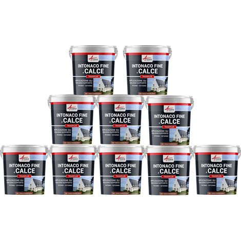Intonaco a base di calce per decorazione interna ed esterna - TRADIPLUS - 10 x 15 kg Marsala Bruno Rosso - ARCANE INDUSTRIES (1/5)