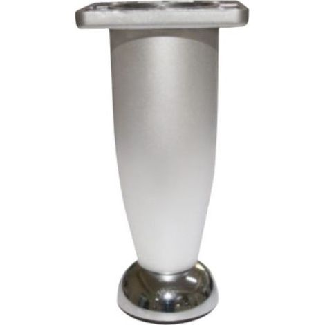 Piede per mobile cromato 10 cm Myra