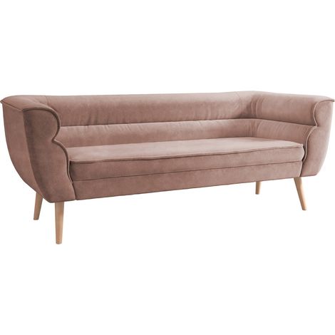 Sofá Glenview 100, Kronos 27, 182x74x75cm, Tapiz, Patas: Madera