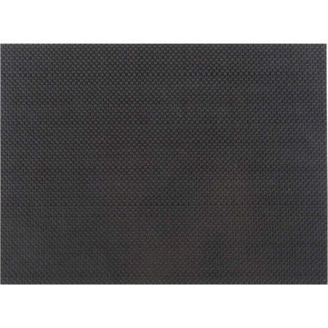 Flaches Kohlefaserblech, hochfestes, geköpertes Kohlefaserblechmaterial mit glänzender Oberfläche (200 x 300 x 0,5 mm) (1/5)
