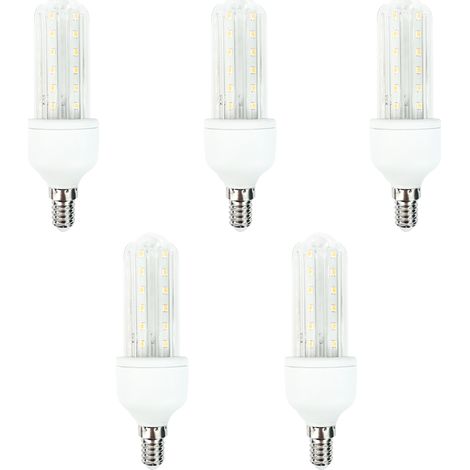 Lampadina Led E14 a tubo a U 12W Bianco caldo 3000K Aigostar