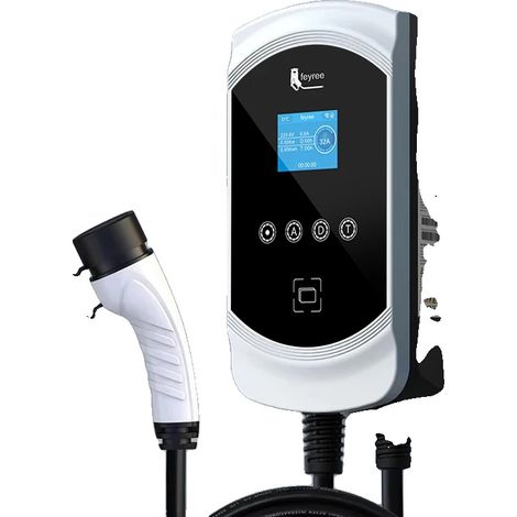 Chargeur EV, Surveillance Intelligente, Multiples Caractéristiques de Sécurité, 7.6KW 32A 1 phase (1/2)