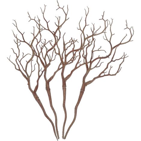de 4 branches décoratives artificielles pour vase branches d (1/5)