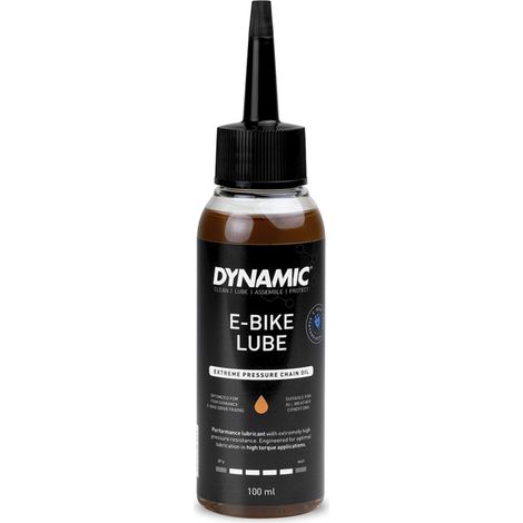 Lubrifiant Chaîne Vélo électrique 100ml - Protection Adaptée Haute Puissance - Dynamic