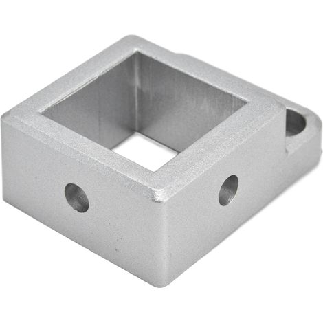 Connecteur d'angle unidirectionnel à base fixe en alliage d'aluminium 4040 (pour fixation à bride) (1/5)