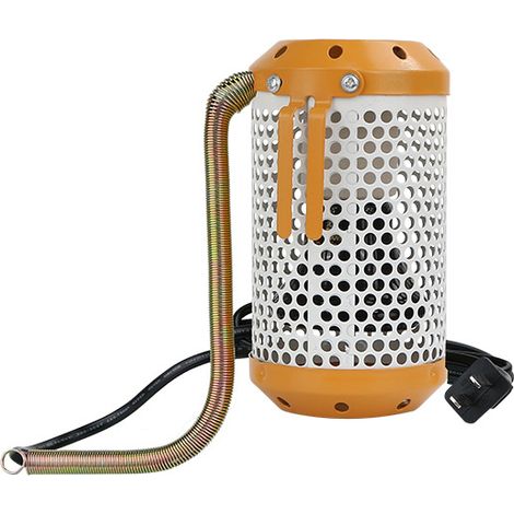 Lampe chauffante infrarouge en céramique 20 W pour animaux de compagnie, avec cage de sécurité et émetteur de chaleur. Convient aux poules et aux reptiles. 110-230 V.