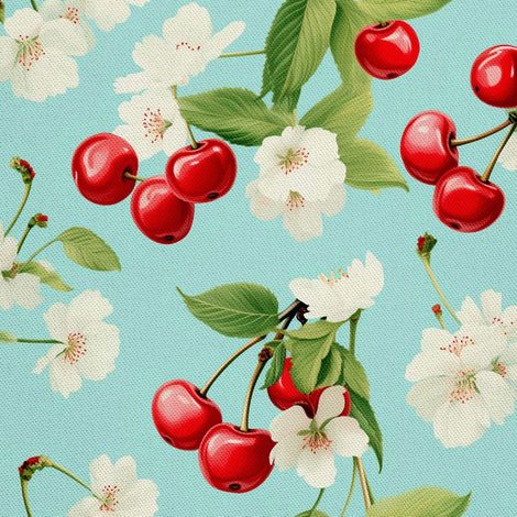 Tela decorativa para exteriores Oxford - Motivo frutal  DX6064 (1/5)