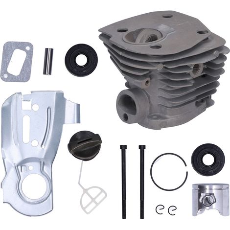 Kit de reconstruction d'extrémité supérieure de joint d'huile de Piston de cylindre de 44mm, remplacement 503869971 pour scie à chaîne Husqvarna 340 345 350