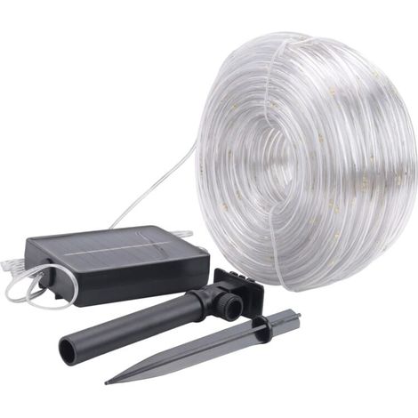 Tube Solaire 300 LED D'Extérieur à pour Jardin, Cour, Maison, Mariage, Décoration D'Arbre de Noël (1/4)