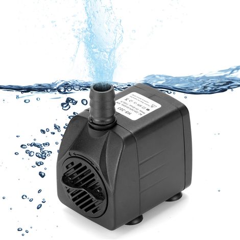 Pompe fontaine submersible 30W – Débit 1100l/h – Hauteur de livraison 1,5 m – Fonctionnement ultra-silencieux pour aquariums et jardins aquatiques - 1buses (1/5)