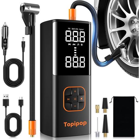 Compresseur d'air électrique portatif 150 PSI, 1 pièce