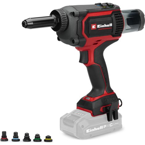 Einhell Professional Riveteuse sans fil TP-RG 18/30 Li BL-Solo PXC (18V, Brushless, force de traction de 20 000 N, course de 30 mm) Livré sans Batterie ni Chargeur (1/5)