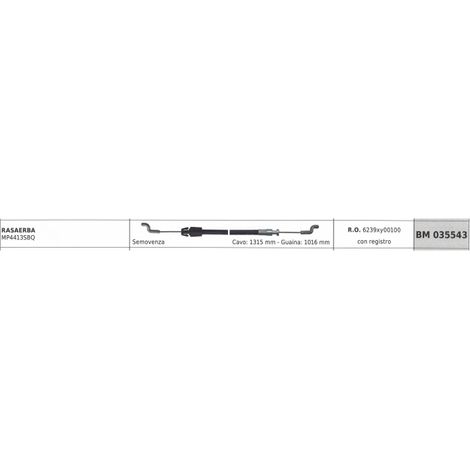 MAORI cortacésped autopropulsado cable con registro MP4413SBQ cable 1315mm vaina 1016mm
