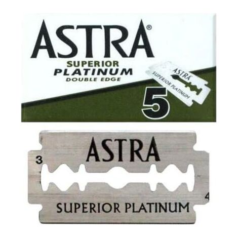 Lames de rasoir astra superior - 5 Stk. 5 Stk