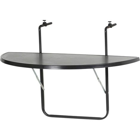 ALCO mesa balconera 100x50 cm r29gg , Mesa balconera 100x50 cm R29GGTablero de resina y estructura de acero tubularBloqueo con clickCargable hasta 30 kgIdeal para b (1/5)