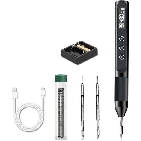 X210 USB-Lötkolben mit einstellbarer Temperatur, intelligent, elektrisch, 30 W
