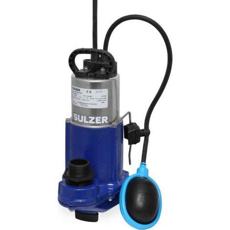 ABS MF 154HW W/KS Schmutzwasserpumpe für Heißwasser mit Schwimmerschalter Kabel 10m 01399119 (1/2)