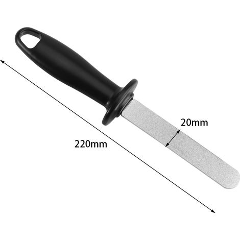 Affûteur de couteaux de cuisine portatif double face - Pierre à aiguiser multifonction