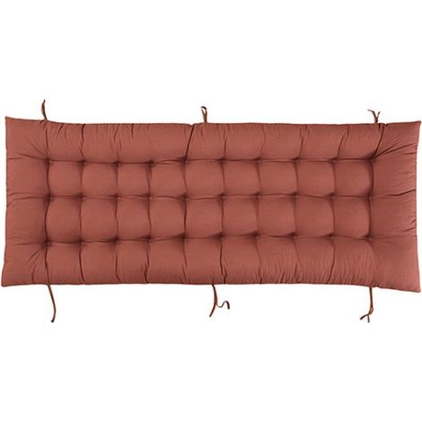 Coussin Banquette Chaise Longue - Tissu Polyester Résistant À L'Eau - Rembourrage En Coton PP Moelleux - Pour Intérieur Extérieur Balcon Salon Chambre - 1 Pièce