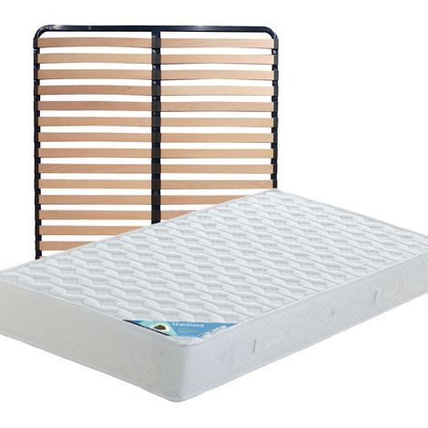 MALDIVES - Pack Matelas + Lattes 140x190 (1/4)