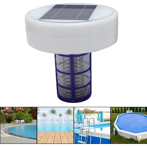 Purificateur D'eau De Piscine Ioniseur Flottant Cuivre Filtre Anti-Algue Nettoyage Solaire (1/5)