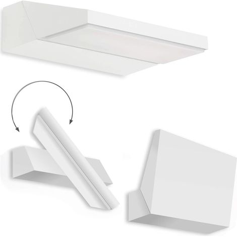 Aplique de pared LED para fachada, 10W, neutro, 4000k - luz hacia arriba o hacia abajo. (1/5)