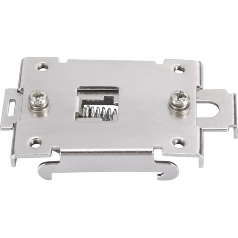 CFTGIW 1PCS 35 Mm DIN RAIL Fixed Relay Relay Clamp/Holder Blamp avec 2 Vis de Montage de Raillage de RAIL Relais CLIPDIN FIXE CLIPMETAL DIN MOUNTING CLIPSDIN RALONNEMENT MONTENTION CLIPDIN RAL (1/4)