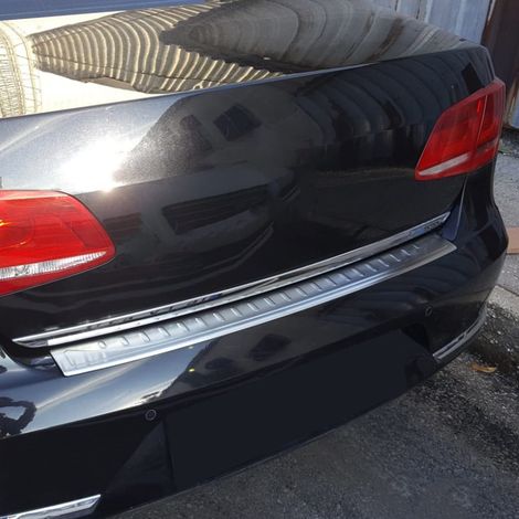 OMAC Ladekantenschutz für VW Arteon Stufenheck 2017-23 Edelstahl gebürstet (1/5)