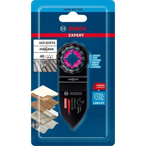 2608900040 - Lama per Multifunzione , AVZ32RT4, EXPERT for MULTIMATERIALE, 53 x 32mm