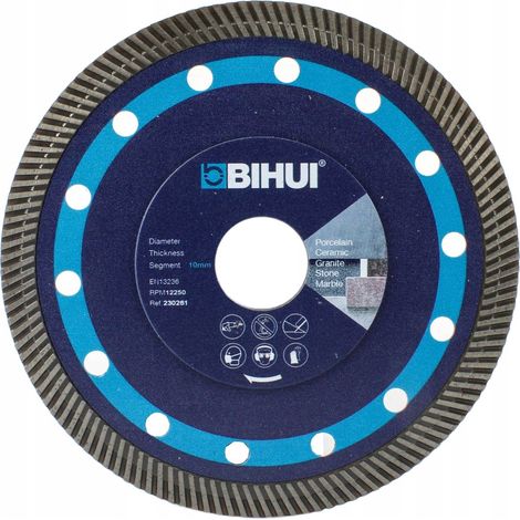 Hoja de diamante súper delgada BIHUI para azulejos de 115 mm - DCBN115
