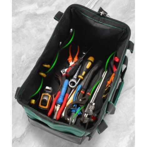 Sac à Outils pour électricien,Sac à Outils pour électriciens et Construction, Sac À Outils,Sac De Rangement Pour Outils (1/4)