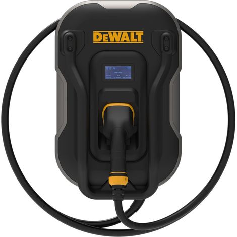 Borne di ricarica murale DEWALT 7,4 kW Type 2 integrato 5 m 32 A IP65