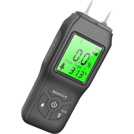 Testeur Humidité Bois Numérique avec Rétroéclairage LCD Détecteur Portable de Fuite Eau et Mesure Précise (1/4)