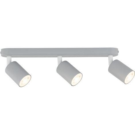 Lampe pour chambre d'enfant métal ajustable Gris GU10 3-flamme Lampe pour chambre d'enfant (1/5)