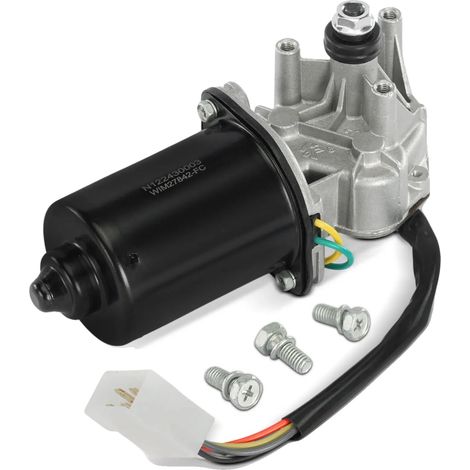 Motor del limpiaparabrisas, 12 V, conector de 5 pines, instalación frontal, volante a la izquierda, compatible con modelos de furgonetas premium. (1/5)