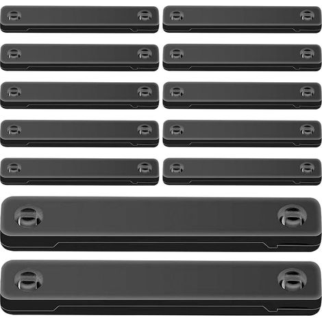 Magneti per schermo, autoadesivi, 12 pezzi, clip magnetiche - Forniture per porte, mobili, armadi, ingresso, camera da letto, soggiorno, ufficio, patio