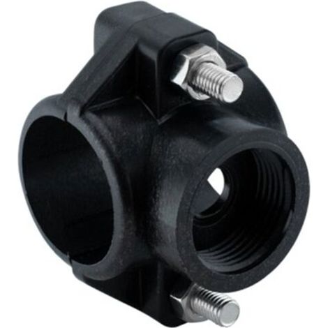 Collier À 2 Vis - 25 Mm - Pour Systèmes D'irrigation - Compatible Tuyaux Ø32 À Ø50 Mm - En Polypropylène Renforcé Fibre De Verre (1/5)