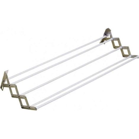 STENDIBIANCHERIA DA PARETE A PANTOGRAFO 100x28 cm - 5 mt di