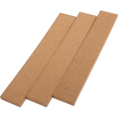 Lot de 3 bandes adhésives en liège pour tableau mémo mural décoratif (1/5)